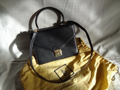 Borsa fendi vintage pelle - fendi,