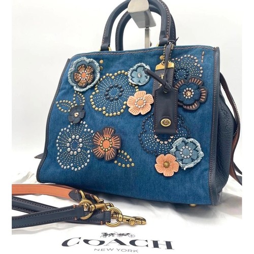 Borsa coach rogue denim - rogue, 25