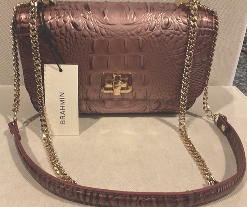 Borsa tracolla brahmin rosa - borsa,