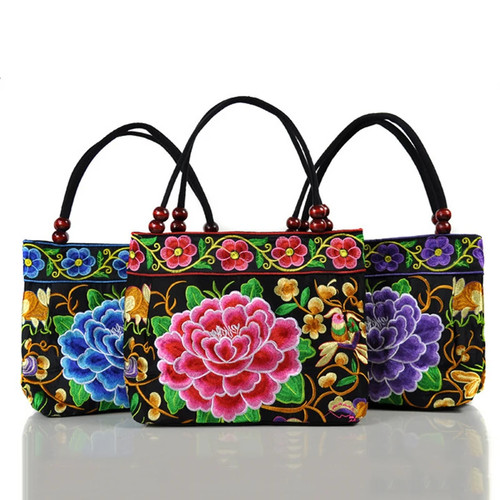 Borsa donna floreale borsetta